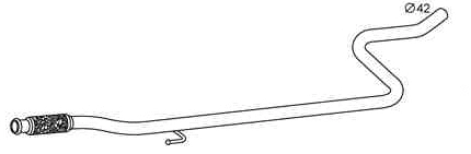 Exhaust Pipe (CR-194)