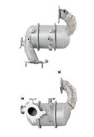 Soot/Particulate Filter, exhaust system (DK-818)