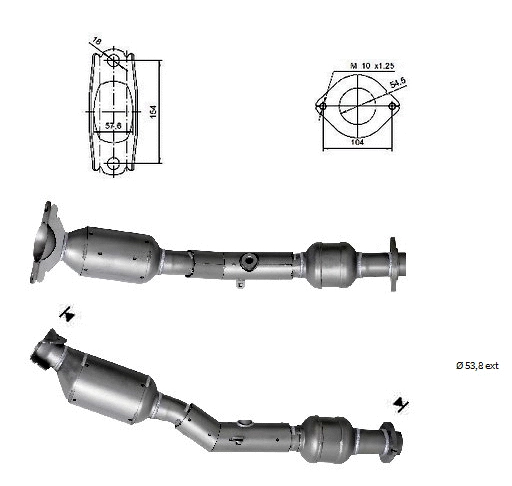 Catalytic Converter (DK-946)