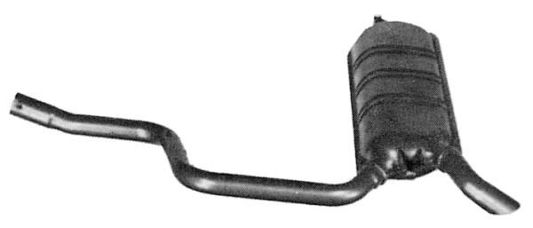 Rear Muffler (MS-141)