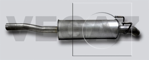 Centre Muffler (MS-445)