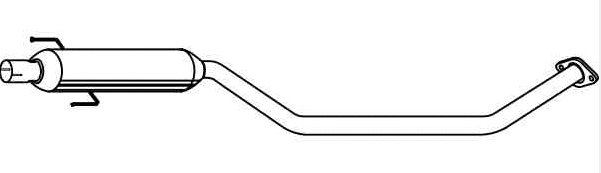 Front Muffler (TS-459)