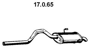 Rear Muffler (RS-280EBER)