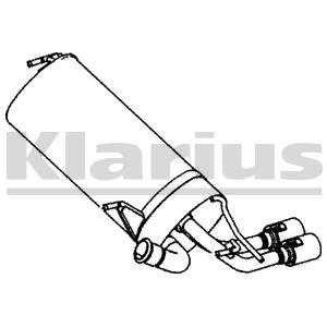 Rear Muffler (PGS-366)