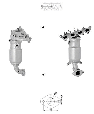 Catalytic Converter (FTK-858)