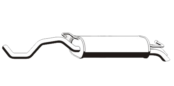 Rear Muffler (VS-294ERNS)