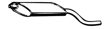 Rear Muffler (OS-100)