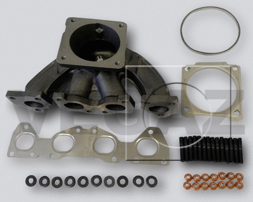 Manifold, exhaust system (CAK-308)