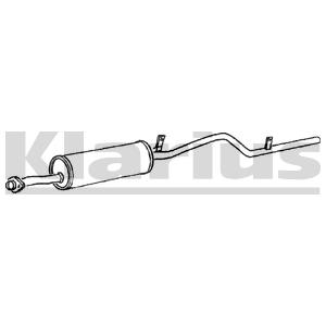 Rear Muffler (SZS-42)