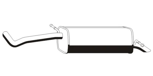 Rear Muffler (SKS-37ERNS)