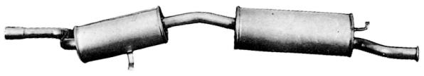 Rear Muffler (FTS-83)