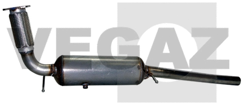 Soot/Particulate Filter, exhaust system (FK-900)