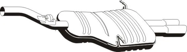 Rear Muffler (BS-249ERNS)