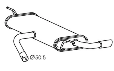 Rear Muffler (AS-460)