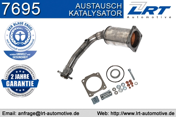 Catalytic Converter (PGK-853BLAU)