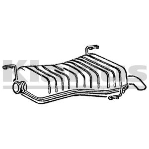 Rear Muffler (PGS-237)