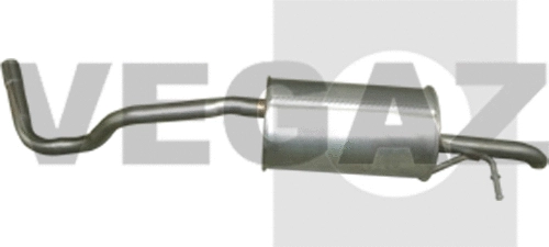 Rear Muffler (SKS-81)