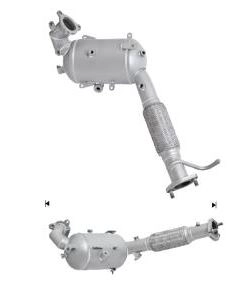 Soot/Particulate Filter, exhaust system (MIK-996)