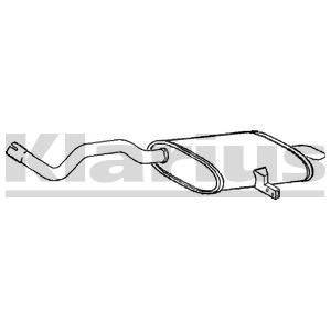 Rear Muffler (RS-412)