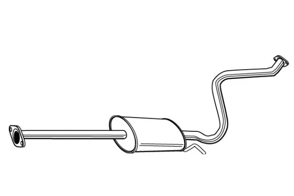 Centre Muffler (HUS-169)