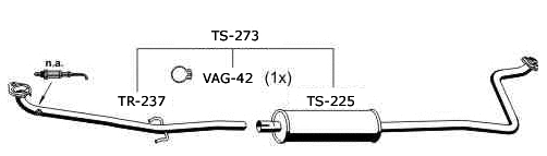 Centre Muffler (TS-273)