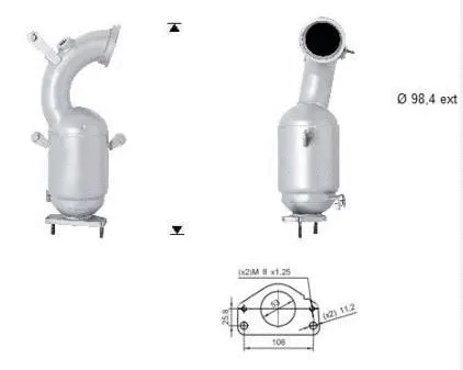 Catalytic Converter (ALK-968)
