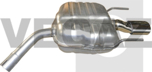 Rear Muffler (OS-596)