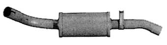 Rear Muffler (OS-88)