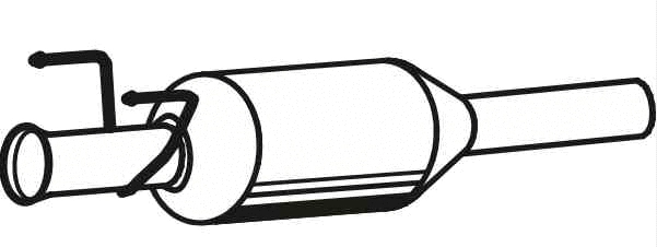 Soot/Particulate Filter, exhaust system (MK-330)
