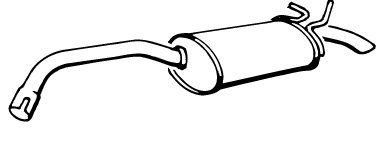 Rear Muffler (RS-214)