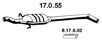 Centre Muffler (RS-323EBER)