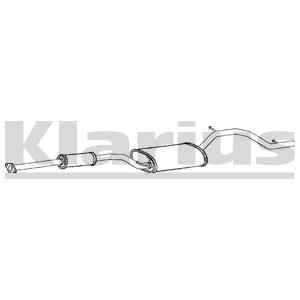 Centre/Rear Muffler (MZS-184)