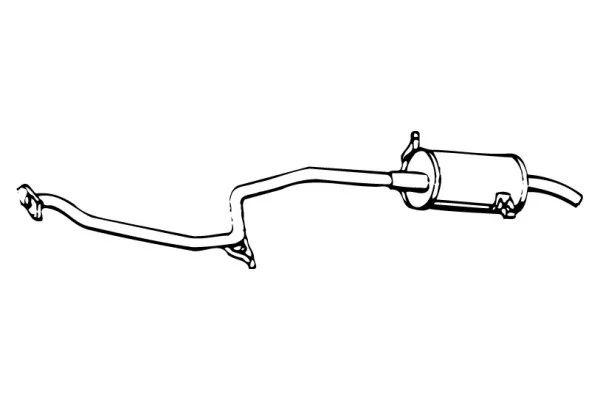 Rear Muffler (MIS-25)