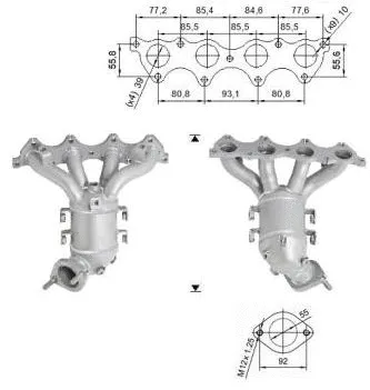 Catalytic Converter (KK-939AS)