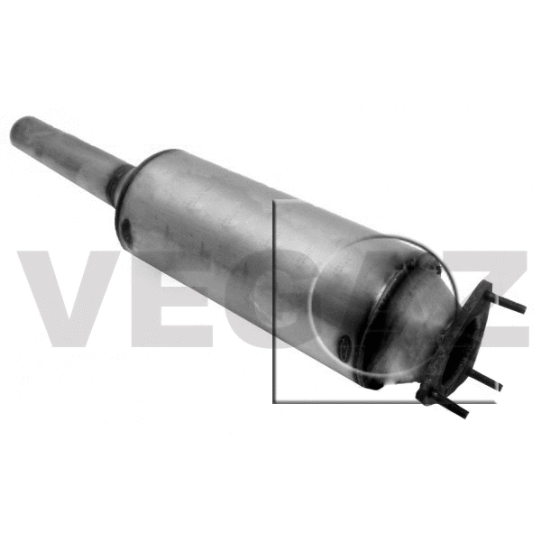 Soot/Particulate Filter, exhaust system (FTK-869SIC)