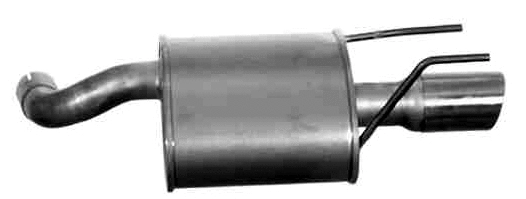 Rear Muffler (ALS-199)
