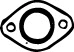Gasket, exhaust pipe (FTD-102)
