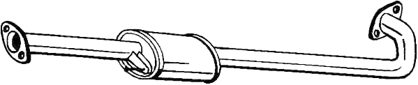 Centre Muffler (HUS-238)