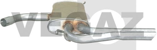 Rear Muffler (SES-98)