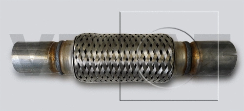 Corrugated Pipe, exhaust system (FTR-117)