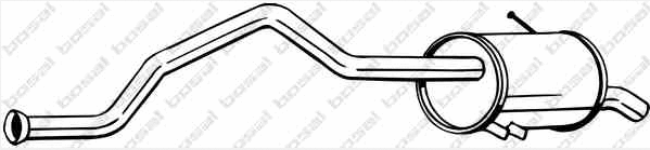 Rear Muffler (RS-497)