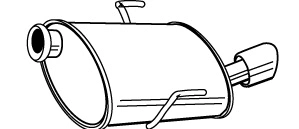 Rear Muffler (PGS-215)