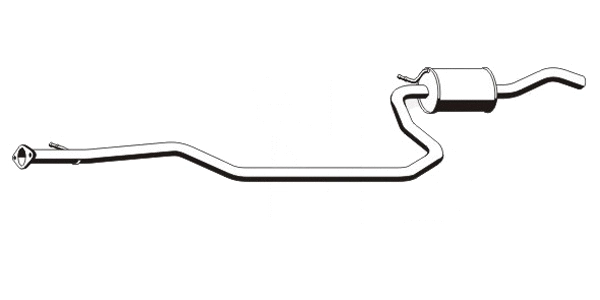 Centre Muffler (FS-368ERNS)