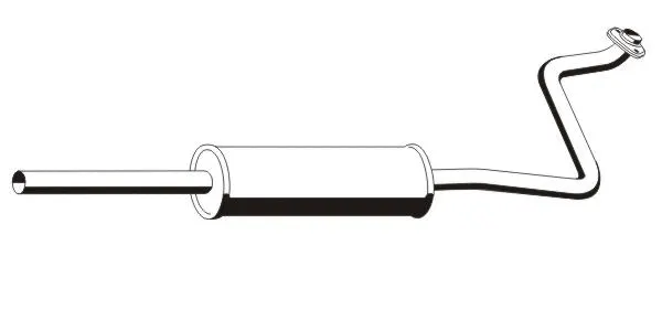 Centre Muffler (TS-190ERNS)