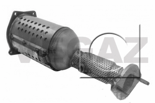 Soot/Particulate Filter, exhaust system (DK-968)