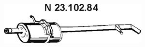 Rear Muffler (MS-324EBER)