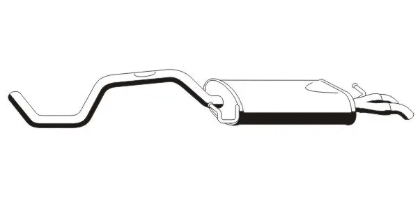 Rear Muffler (VS-309ERNS)