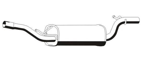 Rear Muffler (MZS-180ERNS)