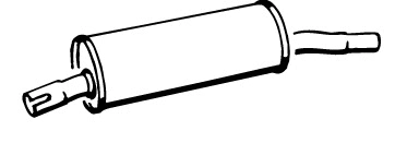 Front Muffler (PGS-152)