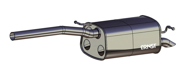 Rear Muffler (VS-444ERNS)